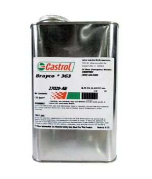 Castrol Brayco 363 Lubricating Oil 1USQ Can *MIL-PRF-7870E